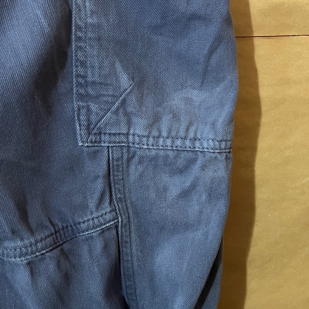Women's Blue Cargo Pants - Picture 12 of 16